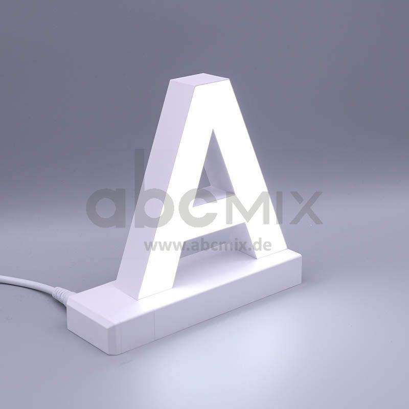 LED Buchstabe Click A 125mm Arial 6500K weiß