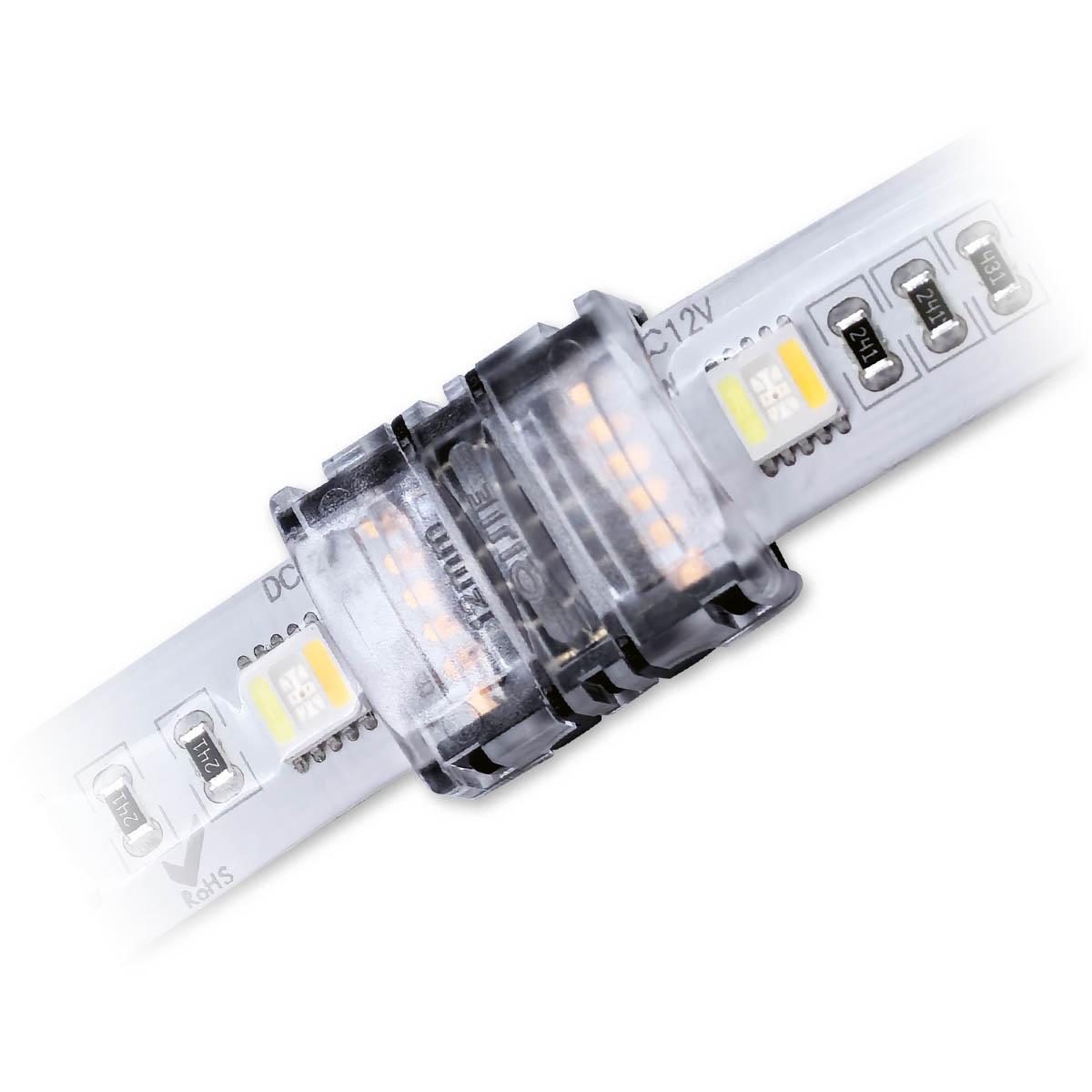 Streifenverbinder 6 Pin für RGB+CCT LED-Streifen 12mm IP65