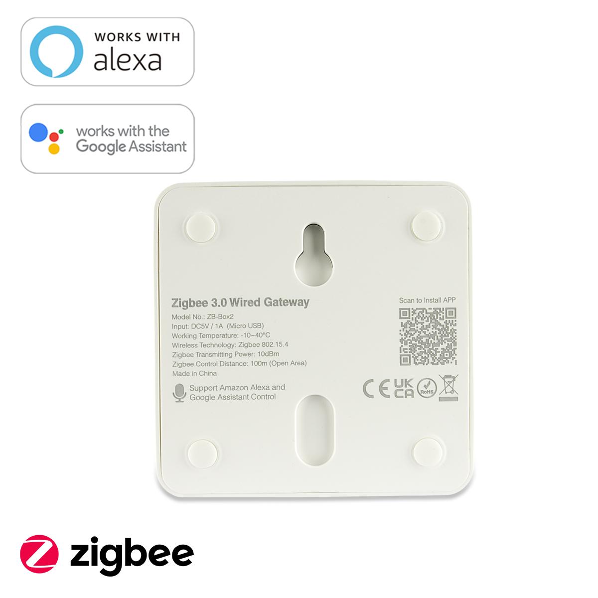 MiBoxer Zigbee 3.0 Wired Gateway / Hub / Bridge ZBBOX2