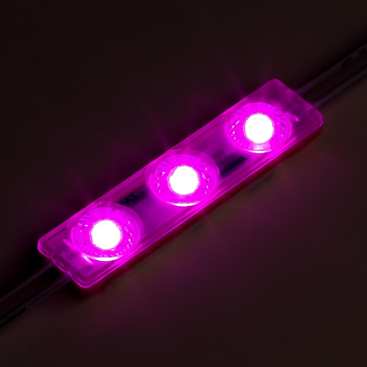 LED Modul pink 1.5W 170° 12V IP65 (100 Stück VPE)