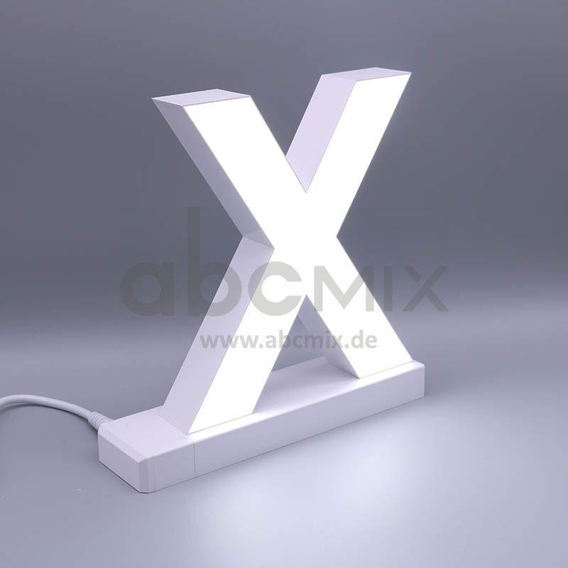 LED Buchstabe Click X 175mm Arial 6500K weiß