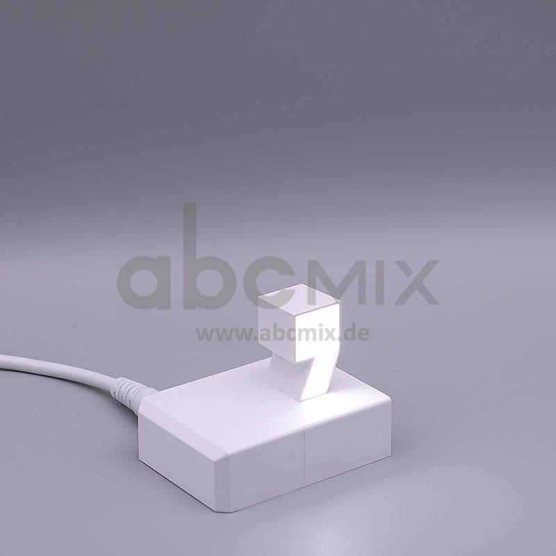 LED Buchstabe Click , Komma für 75mm Arial 6500K weiß