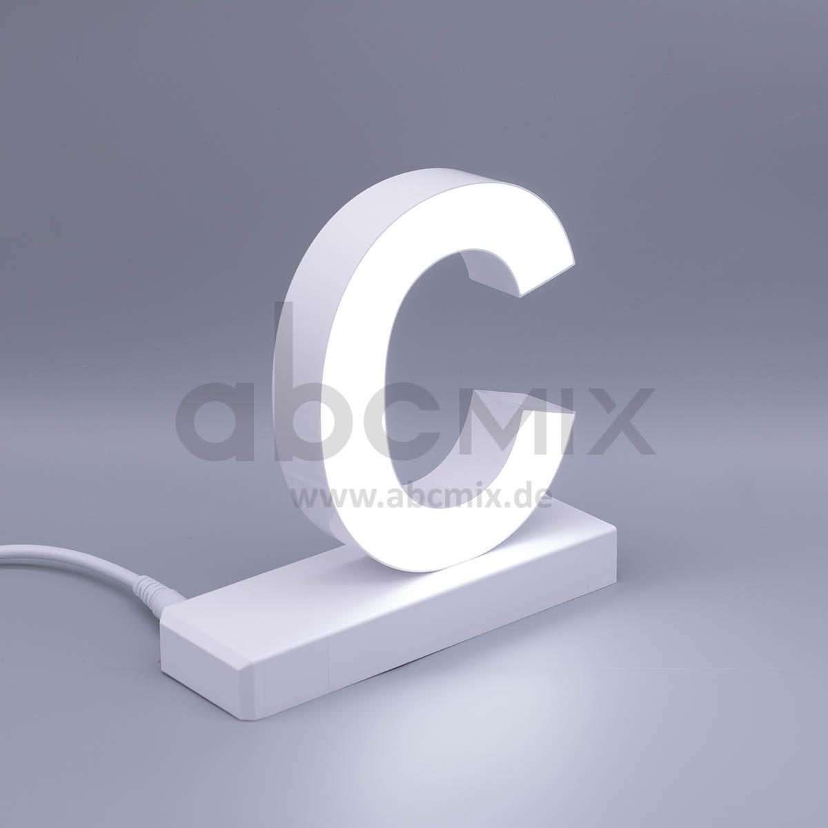 LED Buchstabe Click C 125mm Arial 6500K weiß