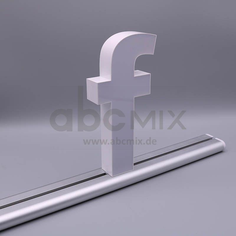 LED Buchstabe Slide f für 200mm Arial 6500K weiß